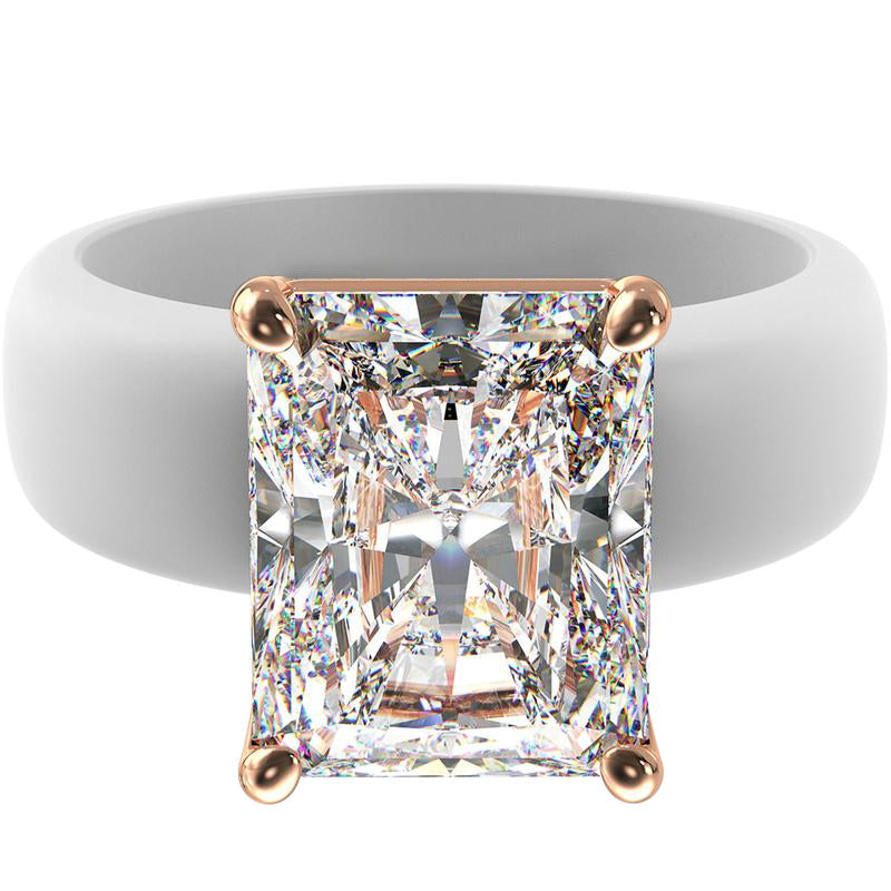 š„Buy 1 Get 1 Freeš„LOVILDS Silicone Ring ā Emerald Cut CZ | Patent-Pending Design