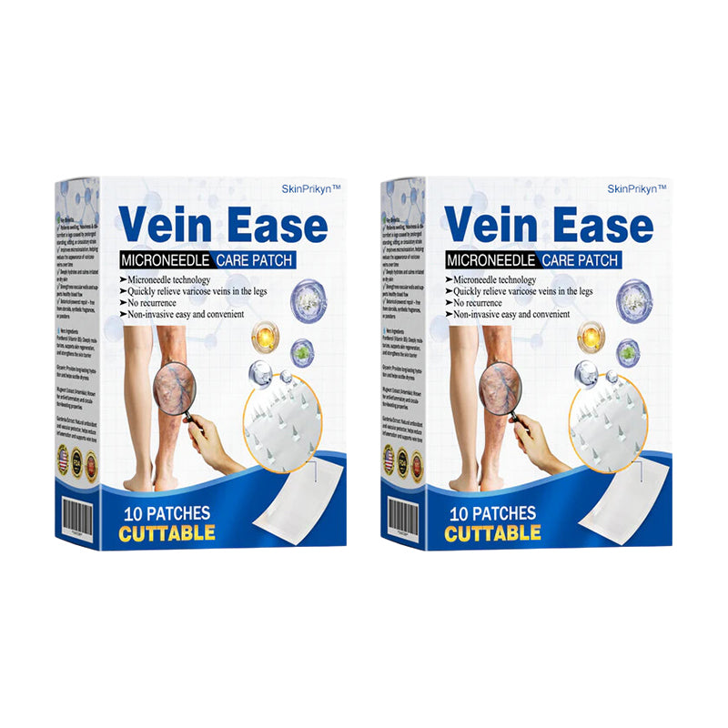 🔥Time-Limited Offer -SkinPrikyn™ Vein Ease Microneedle Care Patch - Cuttable (For Spider Veins, Varicose Veins, Swelling & Leg Fatigue)