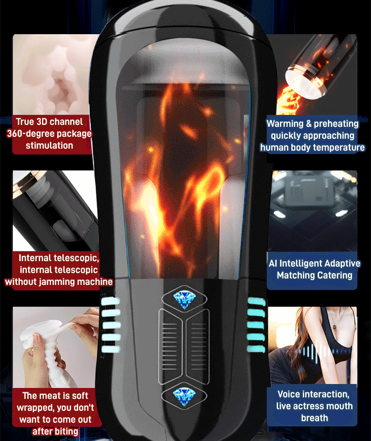 【Discreet Delivery】 Fully automatic, hands-free retractable relaxation cup💕