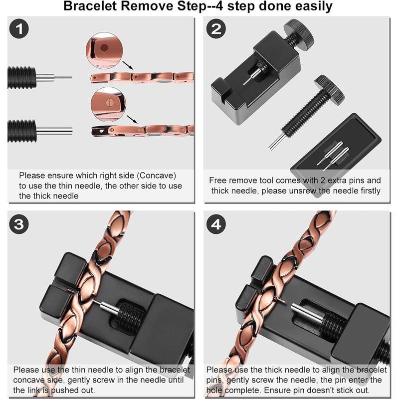 Copper magnetic bracelet——Relieve fatigue and promote blood circulation💖