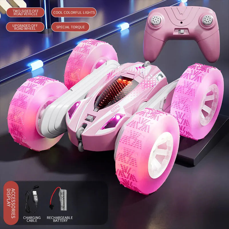RC Stunt Car Double Sided Flip 2.4G Remote Control Cars 360¡ã Rotation RC Off Road Drift Car Children Gifts For Kids Adults Boys