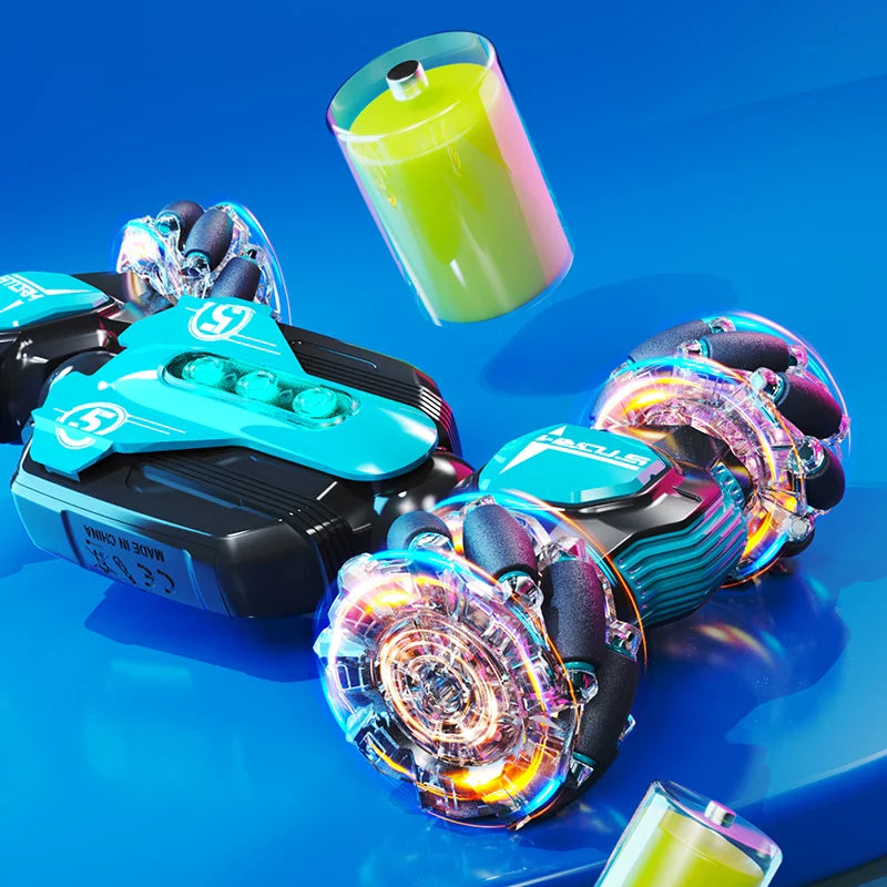 2.4G RC Stunt Car Watch Hand Gestures 360¡ã Rotating Off-road Climbing Remote Control Car Toy For Kids Gift