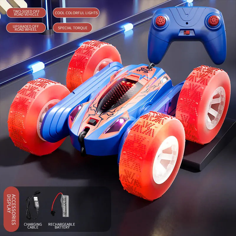 RC Stunt Car Double Sided Flip 2.4G Remote Control Cars 360¡ã Rotation RC Off Road Drift Car Children Gifts For Kids Adults Boys