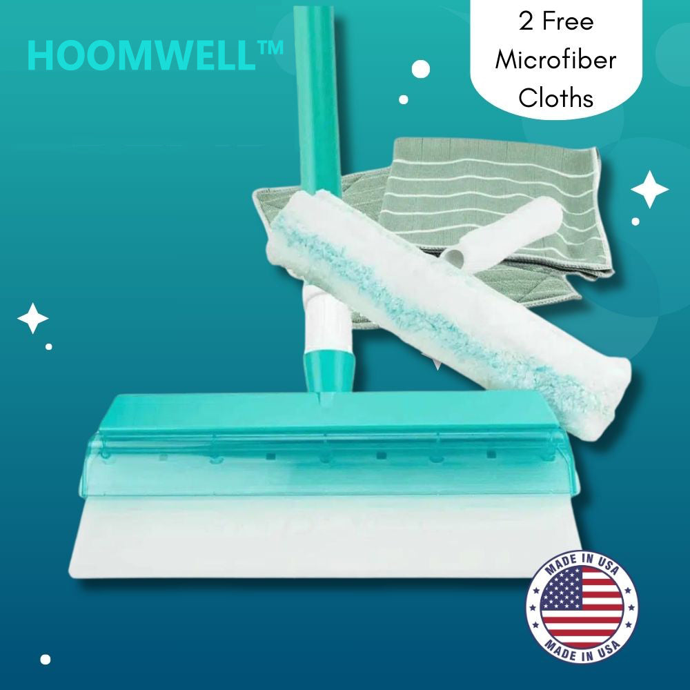 HOOMWELL™ Recyclable Silicone Window Squeegee Kit❤️