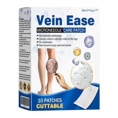 🔥Time-Limited Offer -SkinPrikyn™ Vein Ease Microneedle Care Patch - Cuttable (For Spider Veins, Varicose Veins, Swelling & Leg Fatigue)