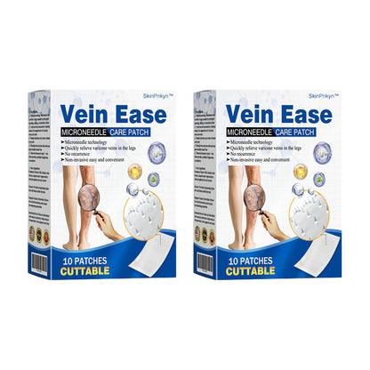 🔥Time-Limited Offer -SkinPrikyn™ Vein Ease Microneedle Care Patch - Cuttable (For Spider Veins, Varicose Veins, Swelling & Leg Fatigue)