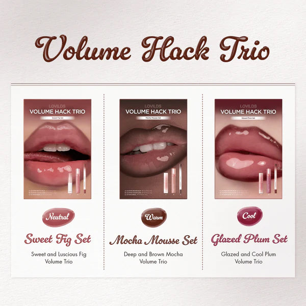 ✨✨The 3-Step Lip Volume Hack — Liner + Balm + Gloss