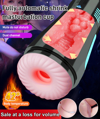 【Discreet Delivery】 Fully automatic, hands-free retractable relaxation cup💕