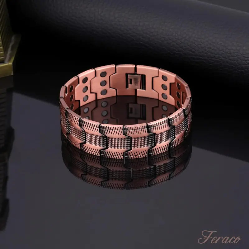 Copper magnetic bracelet——Relieve fatigue and promote blood circulation💖