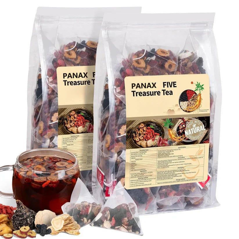 🌿 Panax & Mulberry Herbal Tea❤️