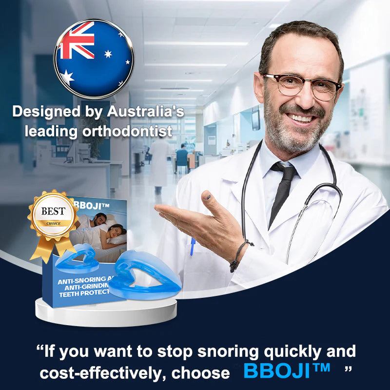 ✨[Official Brand Store] BBOJI™ Adjustable Anti-Snoring Mouthpiece Universal Size