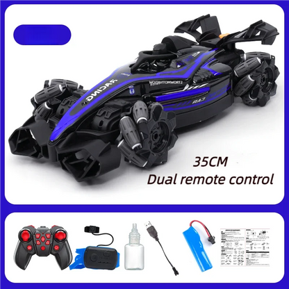 RC Car LED Light 2.4G Radio Remote Control Cars Sports High speed Drive Car RC Watch Gesture F1 Formula Racing Boys Toy Supercar