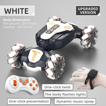 2.4G RC Stunt Car Watch Hand Gestures 360¡ã Rotating Off-road Climbing Remote Control Car Toy For Kids Gift