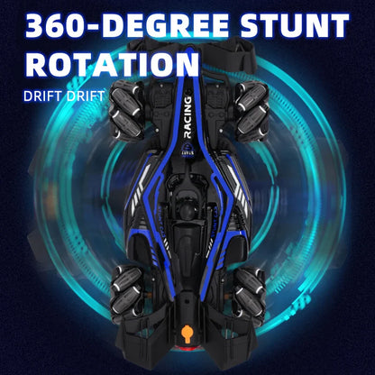 RC Car LED Light 2.4G Radio Remote Control Cars Sports High speed Drive Car RC Watch Gesture F1 Formula Racing Boys Toy Supercar