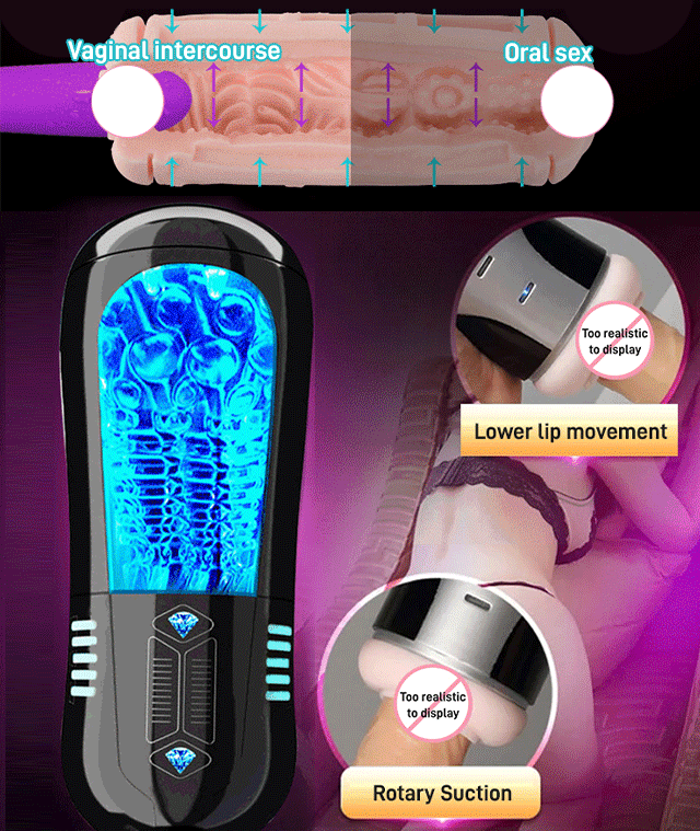 【Discreet Delivery】 Fully automatic, hands-free retractable relaxation cup💕