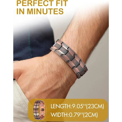 Copper magnetic bracelet——Relieve fatigue and promote blood circulation💖