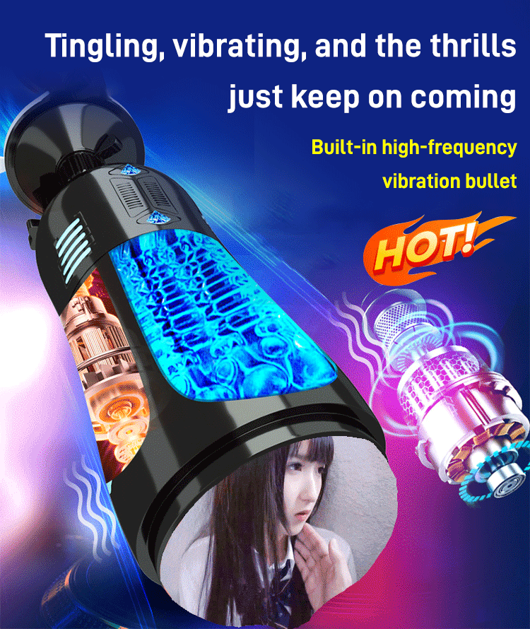 【Discreet Delivery】 Fully automatic, hands-free retractable relaxation cup💕