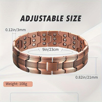 Copper magnetic bracelet——Relieve fatigue and promote blood circulation💖