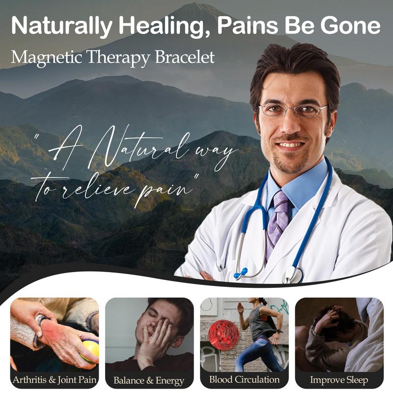 Copper magnetic bracelet——Relieve fatigue and promote blood circulation💖